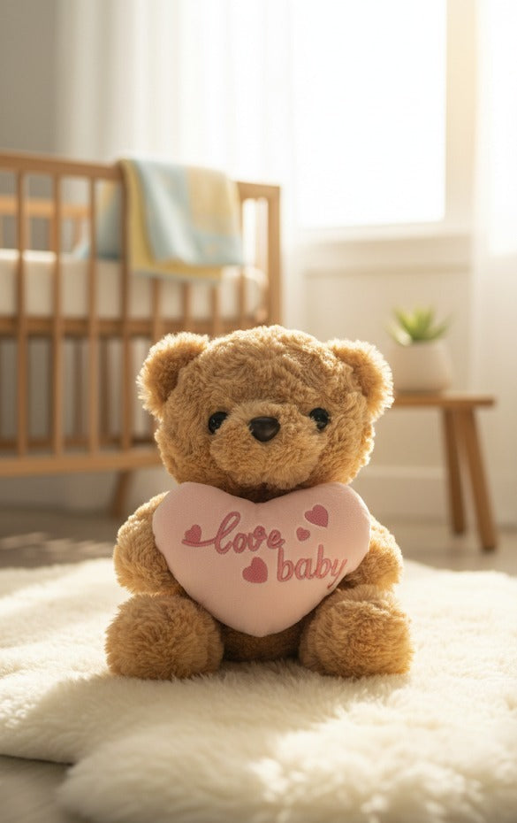 Medium plush bear teddy soft cute gift for couples and kids