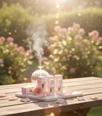 Premium rose essential oil for oil burners and romantic home scenting