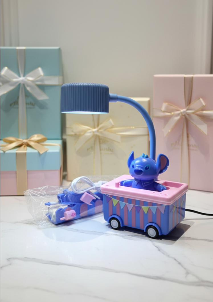 Stitch small desk lamp LED night light for kids bedroom